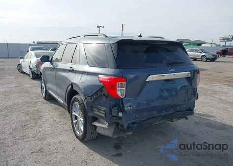 2021 Ford Explorer Xlt z USA, uszkodzony, nr VIN 1FMSK7DH1MGA23842